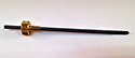 Half Round Cutter 1/8x4-1/2 Brass & Aluminum.005